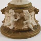 Royal Dux Paar große Prunkvasen mit Drachenhenkel - Foto 5