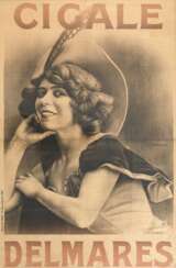 Großes Plakat Cigale Delmares