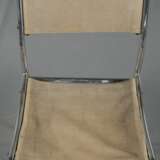 Paar Stahlrohrstühle - Foto 3