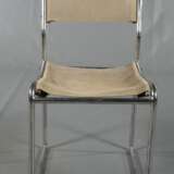Paar Stahlrohrstühle - Foto 4