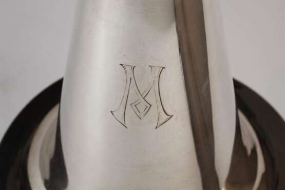 Silber dreiflammiger Kerzenleuchter - фото 3