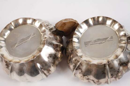 Paar Mokkatassen mit Porzellaneinsatz - фото 4