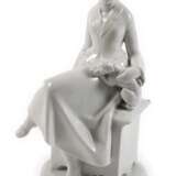 Heubach Lichte Mädchen mit Schoßhund - photo 1