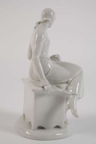 Heubach Lichte Mädchen mit Schoßhund - photo 3 Heubach Lichte Mädchen mit Schoßhund - photo 3