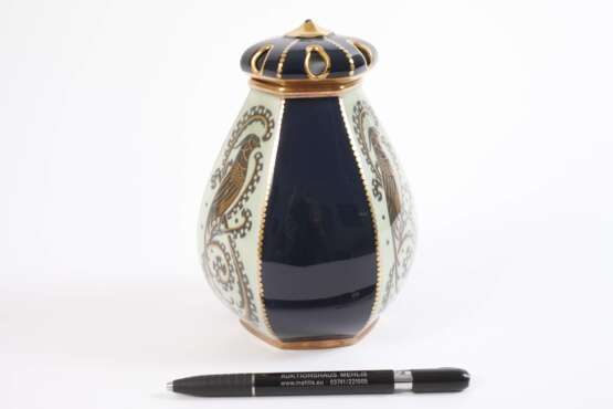 Hutschenreuther "Teebüchse" Fritz Klee attr. - photo 2