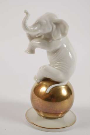 Rosenthal "Elefant auf Kugel" - Foto 2