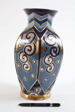 Art-déco-Vase Belgien - photo 2