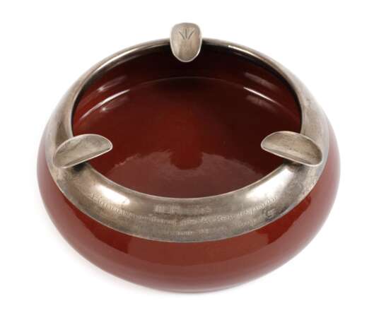 Cadinen Aschenbecher mit Silbermontierung - photo 1 Cadinen Aschenbecher mit Silbermontierung - photo 1