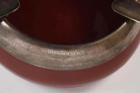 Cadinen Aschenbecher mit Silbermontierung - photo 5 Cadinen Aschenbecher mit Silbermontierung - photo 5