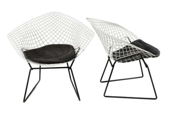 Harry Bertoia, Paar Diamond Chairs - photo 1 Harry Bertoia, Paar Diamond Chairs - photo 1