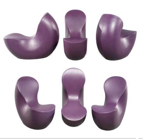 Peter Harvey, sechs Sessel „Nautile soft“ - photo 1 Peter Harvey, sechs Sessel „Nautile soft“ - photo 1