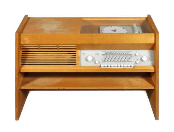 Hans Gugelot, Radio-Phono-Kombination "PK-G5" - photo 1 Hans Gugelot, Radio-Phono-Kombination "PK-G5" - photo 1