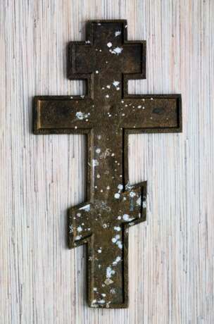 Старообрядческий киотный крест. XIХ в. литейщики-старообрядцы поморского Выга Bronce Moulage Выг Выг XIX век. - photo 6 Старообрядческий киотный крест. XIХ в. литейщики-старообрядцы поморского Выга Bronce Moulage Выг Выг XIX век. - photo 6