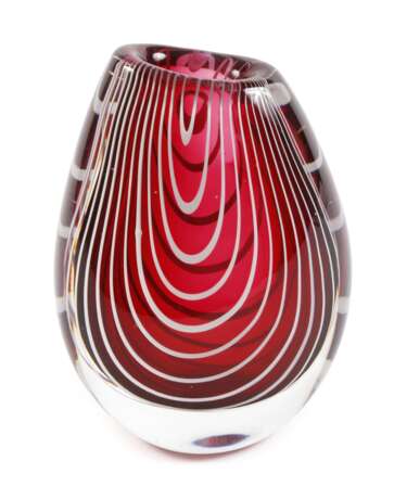 Vice Lindstrand, Vase "Zebra" - фото 1