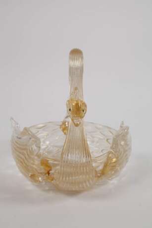 Archimede Seguso Murano Schale als Schwan - photo 2 Archimede Seguso Murano Schale als Schwan - photo 2
