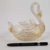 Archimede Seguso Murano Schale als Schwan - photo 3