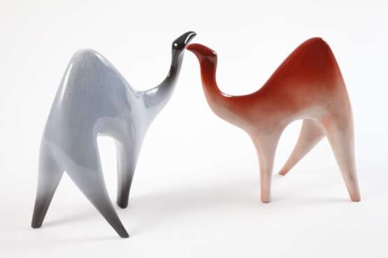 Cmielow Polen zwei Kamele und Affe - photo 4