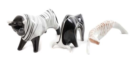 Cmielow Polen zwei Stiere und Tiger - photo 1 Cmielow Polen zwei Stiere und Tiger - photo 1