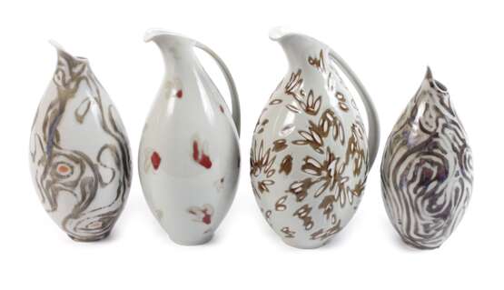 Fachschule Selb Konvolut Künstlervasen und Kannen - photo 1 Fachschule Selb Konvolut Künstlervasen und Kannen - photo 1