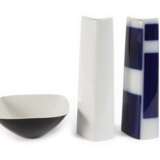 KPM Berlin Schale und zwei Vasen - фото 1