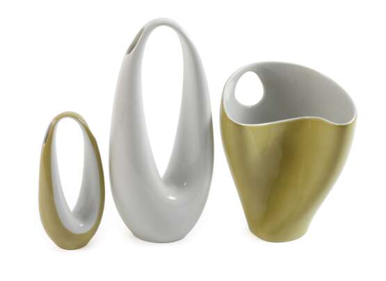 Rosenthal zwei "Kummetvasen" und "Palettenvase" - фото 1 Rosenthal zwei "Kummetvasen" und "Palettenvase" - фото 1