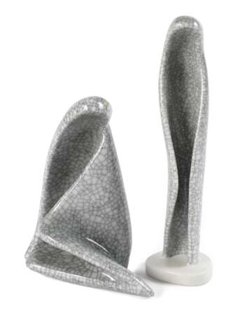 Rosenthal zwei Raumplastiken Hans Stangl - photo 1