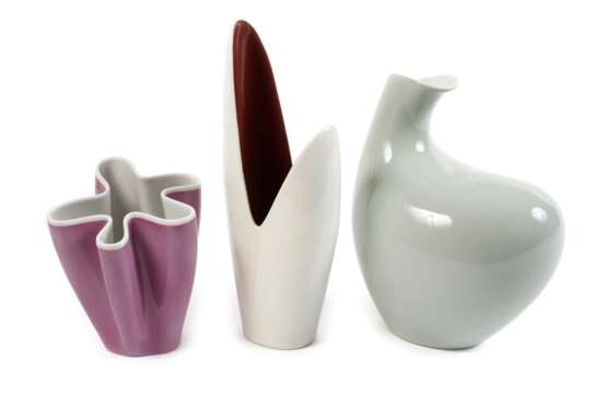 Rosenthal drei Künstlervasen - photo 1