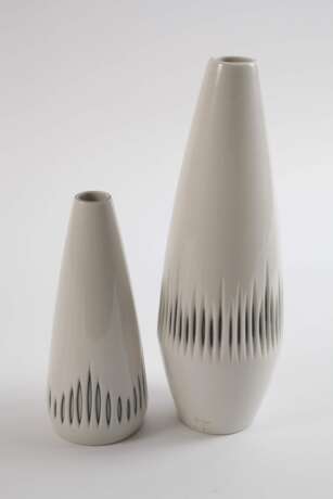 Sgrafo Modern acht Vasen Sgrafitto-Technik - photo 3