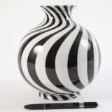 Augarten Wien Kugelvase Streifendekor - photo 2