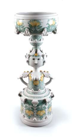 Bjørn Wiinblad, große figürliche Blumensäule - photo 1 Bjørn Wiinblad, große figürliche Blumensäule - photo 1