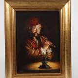 Bildplatte Flötenspieler bei Kerzenschein - Foto 5