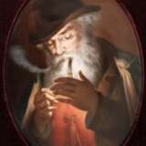 KPM Berlin Bildplatte "Pfeifenraucher" - Foto 1