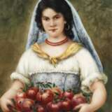 Hutschenreuther Bildplatte Italienerin - фото 1