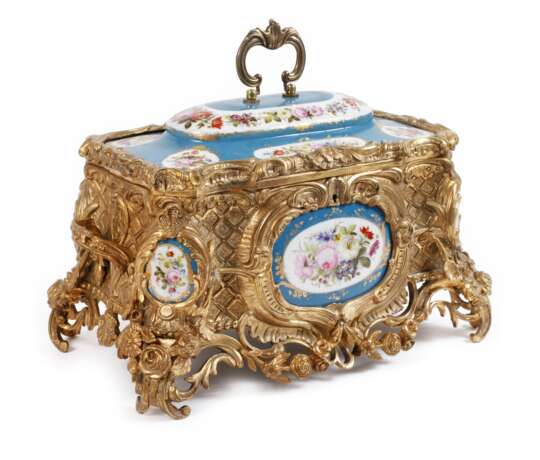 Prunkschatulle im Sevrés-Stil - Foto 1 Prunkschatulle im Sevrés-Stil - Foto 1