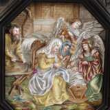 Capodimonte Bildtafel Heilige Familie mit Engeln - Foto 2