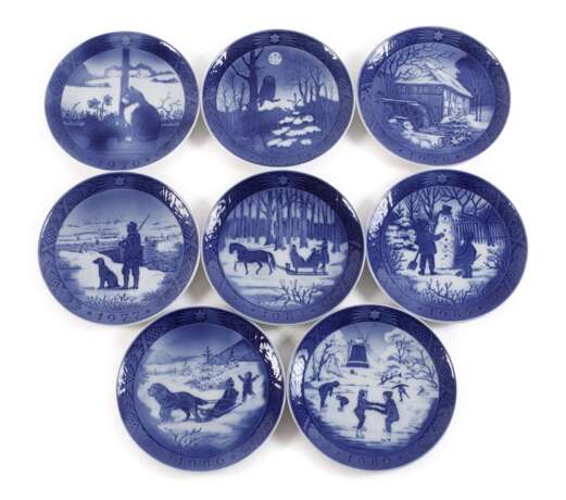 Kopenhagen Satz Weihnachtsteller - Foto 1