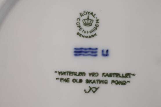 Kopenhagen Satz Weihnachtsteller - Foto 3