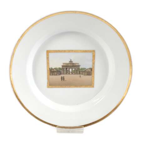 KPM Berlin Ansichtenteller Brandenburger Tor - Foto 1 KPM Berlin Ansichtenteller Brandenburger Tor - Foto 1