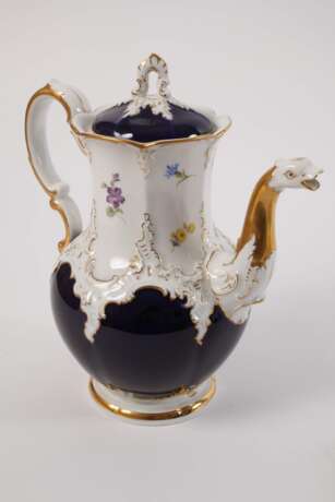 Meissen prunkvolles Kaffeeservice "B-Form" - photo 5