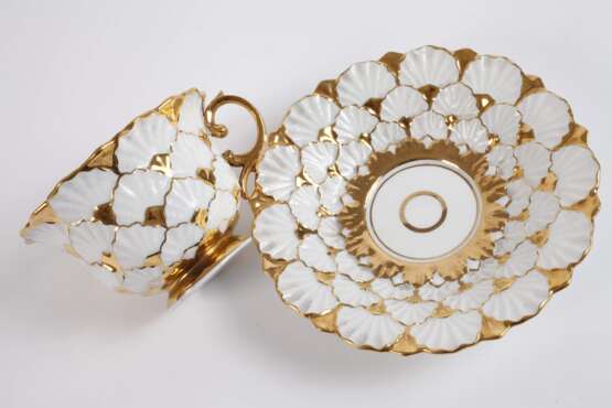 Meissen Prunktasse Muschelrelief - photo 2 Meissen Prunktasse Muschelrelief - photo 2