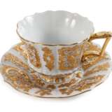 Meissen Prunktasse Rocaillerelief - photo 1