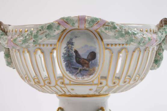 Meissen prunkvoller "Korb mit Widder-Köpfen" - фото 2 Meissen prunkvoller "Korb mit Widder-Köpfen" - фото 2