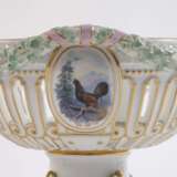 Meissen prunkvoller "Korb mit Widder-Köpfen" - фото 2