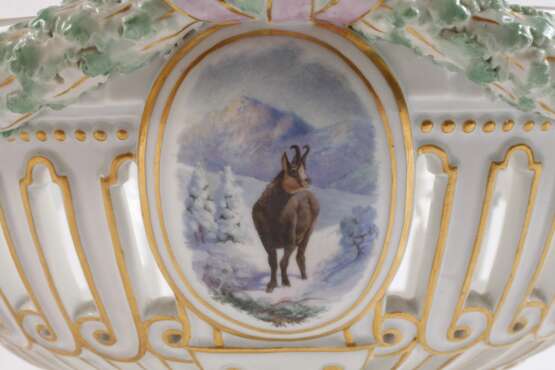 Meissen prunkvoller "Korb mit Widder-Köpfen" - фото 5 Meissen prunkvoller "Korb mit Widder-Köpfen" - фото 5