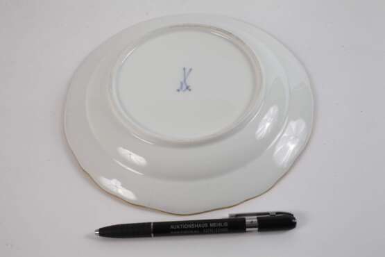 Meissen Obstteller mit Blumenkranz - photo 3