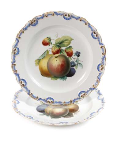Meissen zwei Obstteller - photo 1