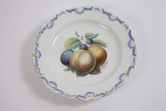 Meissen zwei Obstteller - photo 2