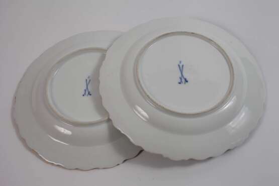 Meissen zwei Obstteller - photo 4