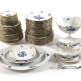 Meissen umfangreiches Speiseservice "Blaue Blume" - photo 1