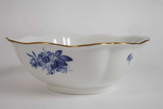 Meissen umfangreiches Speiseservice "Blaue Blume" - photo 4